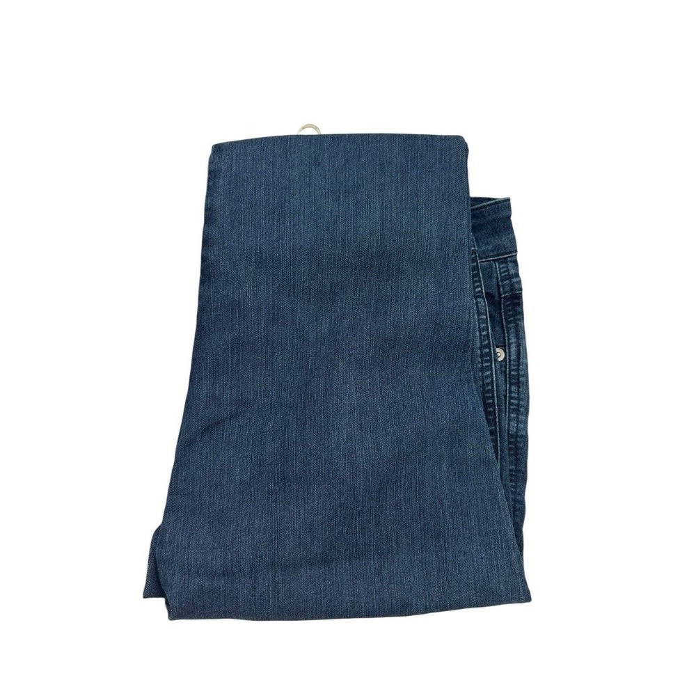 prAna Womens Oday Organic Cotton High Rise Skinny Jeans Sz 8 Regular Indigo NWT - Picture 8 of 10